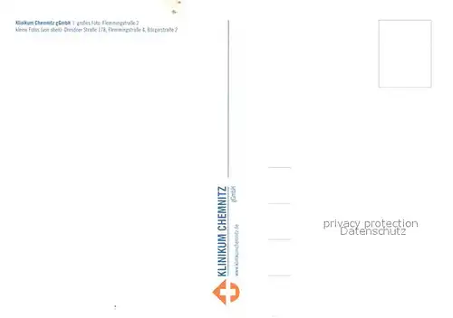 AK / Ansichtskarte Chemnitz Klinikum Chemnitz Chemnitz