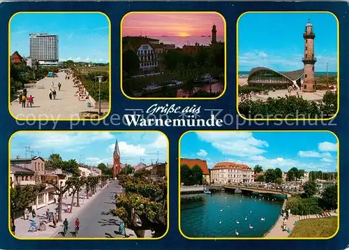 AK / Ansichtskarte Warnemuende_Ostseebad Turm Hotel Neptun  Warnemuende_Ostseebad