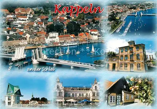 AK / Ansichtskarte Kappeln_Schlei Panoramen Kappeln_Schlei