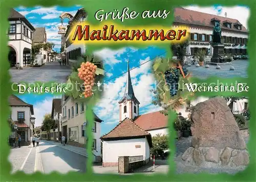 AK / Ansichtskarte Maikammer Kirche Stadtansichten Maikammer