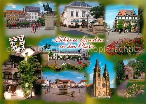 AK / Ansichtskarte Landau_Pfalz Stadtansichten Landau Pfalz