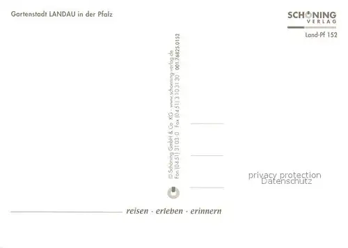 AK / Ansichtskarte Landau_Pfalz Stadtansichten Landau Pfalz
