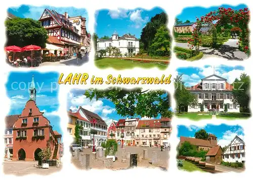 AK / Ansichtskarte Lahr_Baden Rathaus Stadtansichten Lahr_Baden