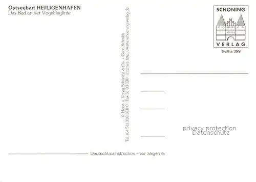 AK / Ansichtskarte Heiligenhafen_Ostseebad Panoramen Heiligenhafen_Ostseebad