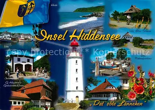 AK / Ansichtskarte Insel_Hiddensee Panoramen Insel Hiddensee