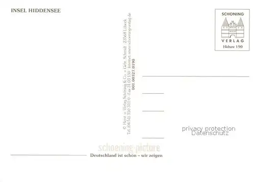 AK / Ansichtskarte Insel_Hiddensee Panoramen Insel Hiddensee
