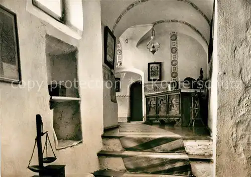 AK / Ansichtskarte Sta_Maria_Muestair Gasthaus Weisses Kreuz Post  Sta_Maria_Muestair