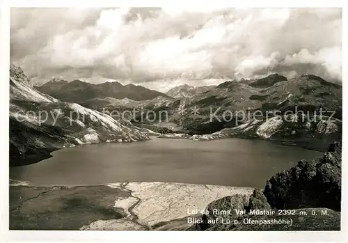 AK / Ansichtskarte Muestair Rims Ofenpasshoehe Muestair