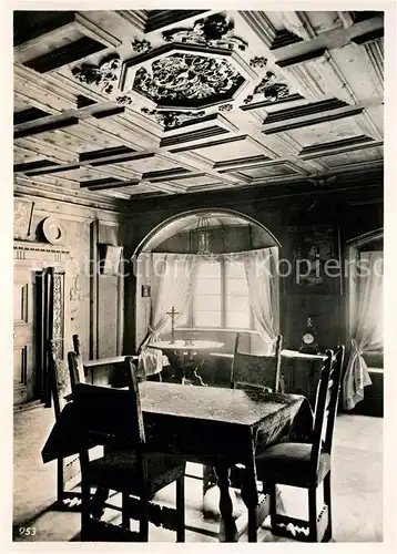 AK / Ansichtskarte Muestair Kloster Fuerstenzimmer Muestair