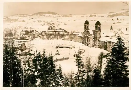 AK / Ansichtskarte Einsiedeln_SZ Kloster Einsiedeln SZ