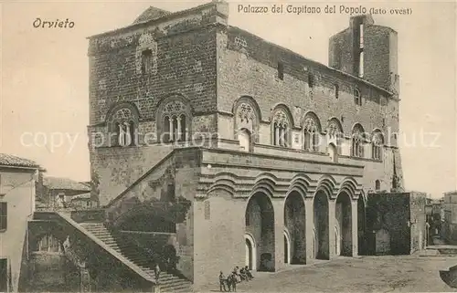 AK / Ansichtskarte Orvieto Palazzo del Capitno del Popolo Orvieto