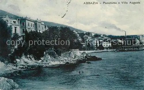 AK / Ansichtskarte Abbazia_Bergamo Panorama e Villa Augusta Abbazia Bergamo