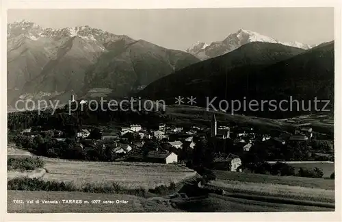 AK / Ansichtskarte Venosta Val di Venosta Tarres verso Ortler Venosta