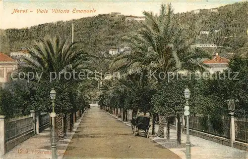 AK / Ansichtskarte Nervi Viale Vittorio Emanuele Nervi
