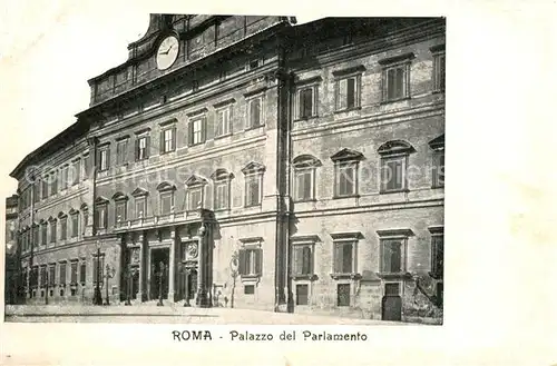 AK / Ansichtskarte Roma_Rom Palazzo del Parlamento Roma_Rom