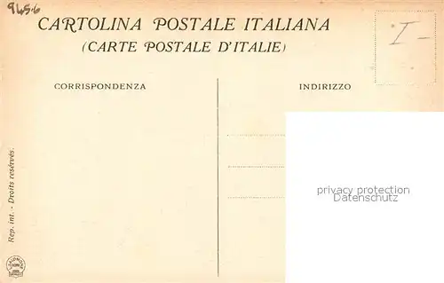 AK / Ansichtskarte Roma_Rom Abbaye des Catacombes Entree vue du Monastere Roma_Rom