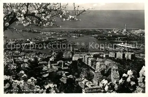AK / Ansichtskarte Genova_Liguria Panorama Genova Liguria