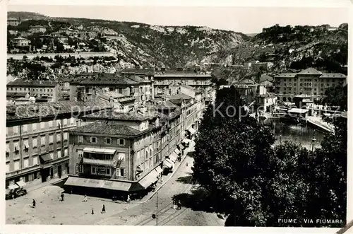 AK / Ansichtskarte Fiume Via Fiumara Fiume