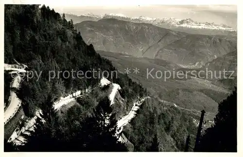 AK / Ansichtskarte Mendelstrasse mit den Dolomiten Mendelstrasse