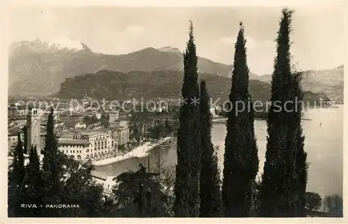 AK / Ansichtskarte Riva_Lago_di_Garda Panorama Riva_Lago_di_Garda