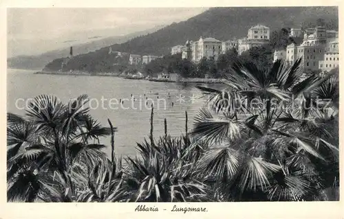 AK / Ansichtskarte Abbazia_Bergamo Lungomare Abbazia Bergamo