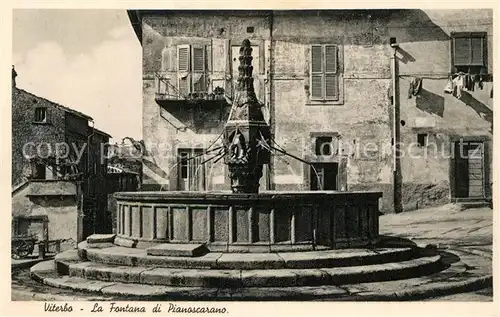 AK / Ansichtskarte Viterbo La Fontana di Pianoscarano Viterbo