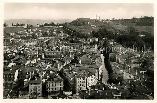 AK / Ansichtskarte Vicenza Panorama della cella campanaria della Torre Civica Vicenza