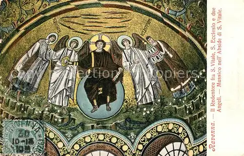 AK / Ansichtskarte Ravenna Il Redentore fra S Vitale S Ecclesio e due Angeli Ravenna