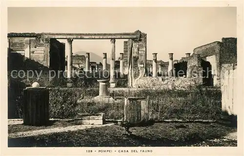 AK / Ansichtskarte Pompei Casa del Fauno Pompei