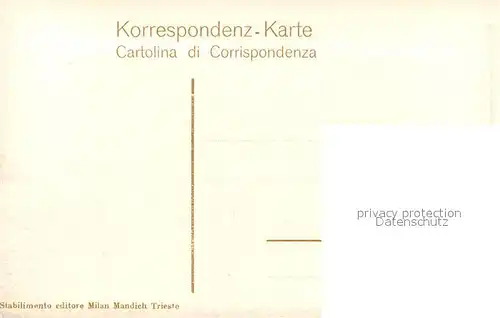 AK / Ansichtskarte Trieste Veduta generale Trieste