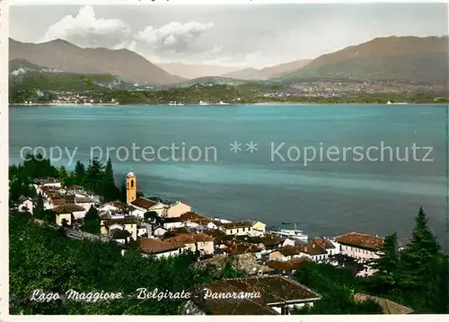 AK / Ansichtskarte Belgirate_Lago_Maggiore Panorama Belgirate_Lago_Maggiore