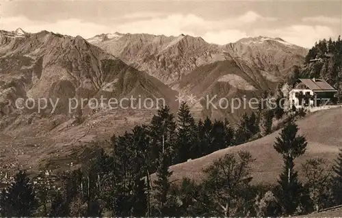 AK / Ansichtskarte Avelengo Berghaus Alpenpanorama Avelengo