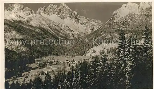 AK / Ansichtskarte San_Martino_de_Castrozza Panorama Dolomiti Dolomiten San_Martino_de_Castrozza