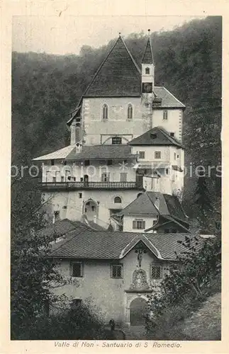 AK / Ansichtskarte Predaia Santuario di San Romedio Valle di Non Kloster Predaia