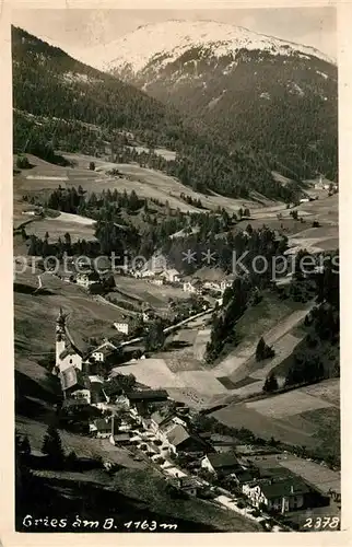 AK / Ansichtskarte Gries_Brenner Gesamtansicht mit Alpenpanorama Gries Brenner