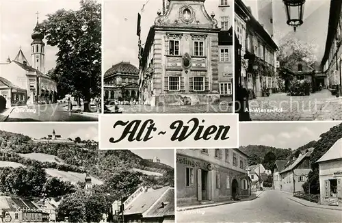 AK / Ansichtskarte Alt_Wien Grinzing Dreimaederlhaus Alt Wiener Hof Kahlenberg Sievering Alt_Wien