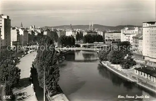 AK / Ansichtskarte Wien Franz Josefs Kai Wien