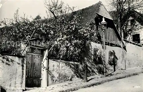 AK / Ansichtskarte Wien Strauss Haeuschen Wien