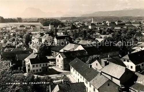 AK / Ansichtskarte Attnang Puchheim Panorama Blick gegen Traunstein Attnang Puchheim