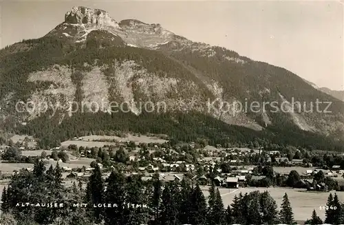 AK / Ansichtskarte Alt_Aussee Landschaftspanorama Blick zum Loser Totes Gebirge Alt_Aussee