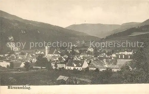 AK / Ansichtskarte Muerzzuschlag Panorama Muerzzuschlag