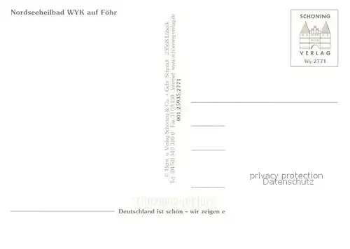 AK / Ansichtskarte Wyk_Foehr Strand Kurpark Windmuehle  Foehr
