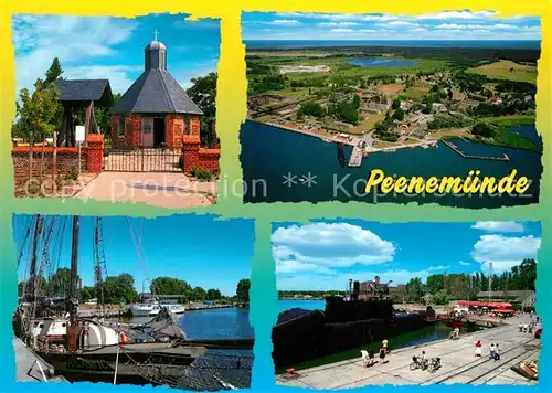 AK / Ansichtskarte Peenemuende Hafen Panorama Peenemuende