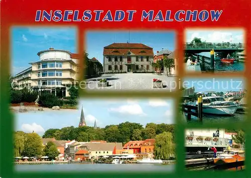 AK / Ansichtskarte Malchow Stadtansichten Panorama Malchow
