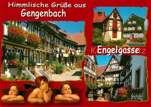 AK / Ansichtskarte Gengenbach Engelgasse Gengenbach