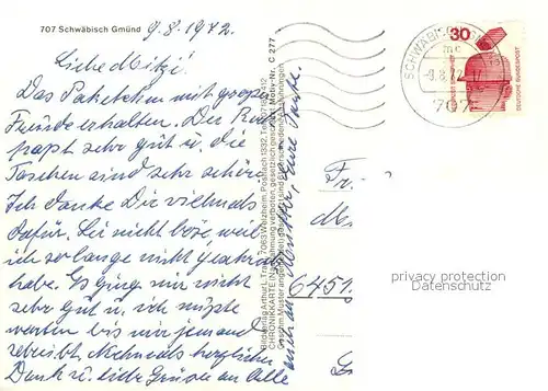 AK / Ansichtskarte Schwaebisch_Gmuend Panorama Schwaebisch Gmuend