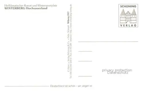 AK / Ansichtskarte Winterberg_Hochsauerland Kirche Marktplatz  Winterberg_Hochsauerland