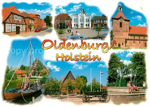 AK / Ansichtskarte Oldenburg_Holstein Stadtansichten Oldenburg_Holstein