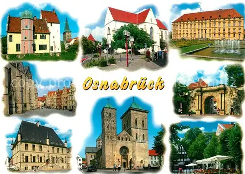 AK / Ansichtskarte Osnabrueck Stadtansichten Osnabrueck