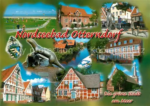 AK / Ansichtskarte Otterndorf_Niederelbe Fachwekhaeuser Otterndorf Niederelbe